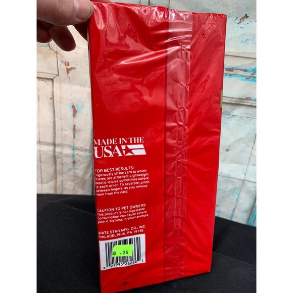 Vintage Bright Star Icicles (Tinsile) 7 Boxes Total of 16000 Stands - Picture 4 of 11